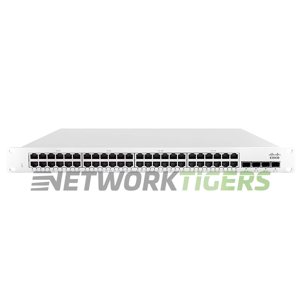 NEW Cisco Meraki MS210-48LP-HW 48x 1GB PoE RJ-45 4x 1GB SFP Unclaimed Switch