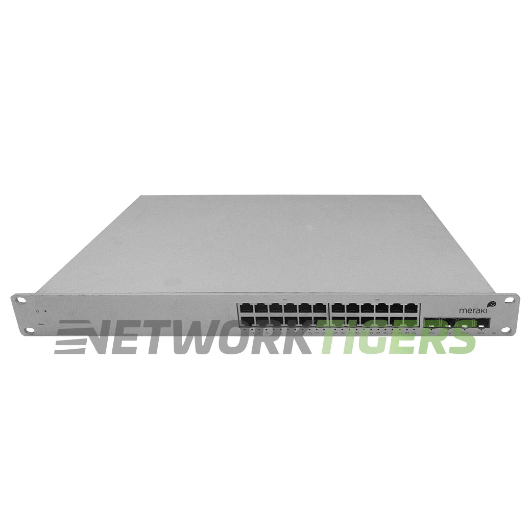NEW Cisco Meraki MS22P-HW 24x 1GB PoE+ RJ45 4x 1GB SFP Unclaimed Switch