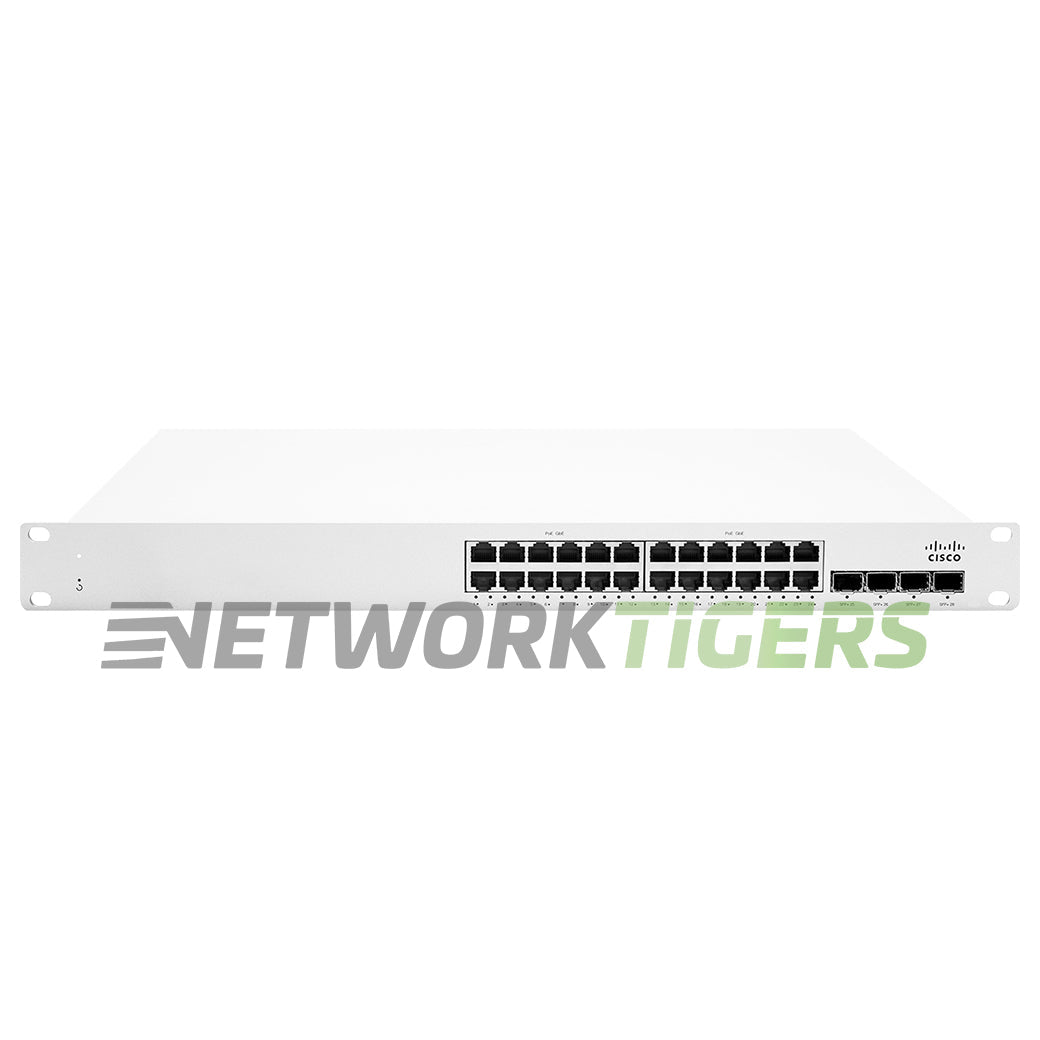 Cisco Meraki MS225-24-HW 24x 1GB RJ45 4x 10GB SFP+ Unclaimed Switch