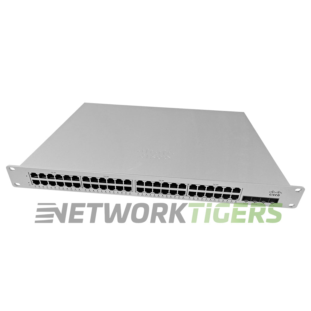 NEW Cisco Meraki MS225-48FP-HW 48x 1GB PoE+ RJ45 4x 10GB SFP+ Unclaimed Switch