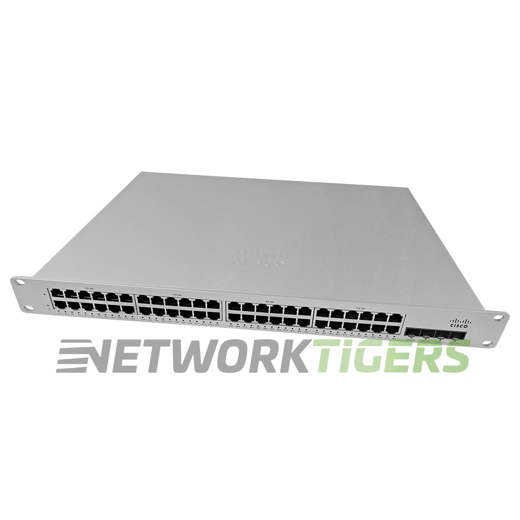 Cisco Meraki MS225-48LP-HW 48x 1GB PoE RJ45 4x 10GB SFP+ Unclaimed Switch