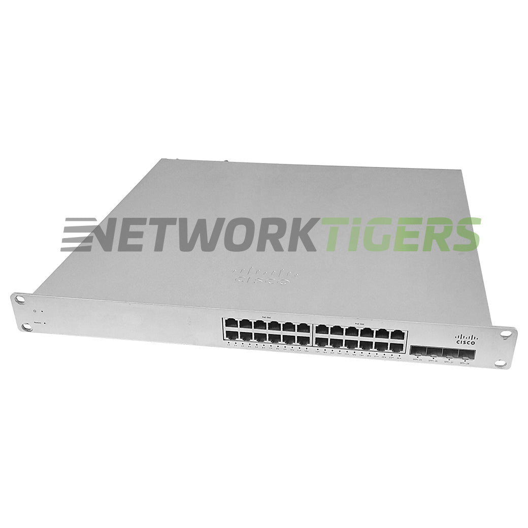 NEW Cisco Meraki MS320-24P-HW 24x 1GB PoE+ RJ45 4x 10GB SFP+ Unclaimed Switch