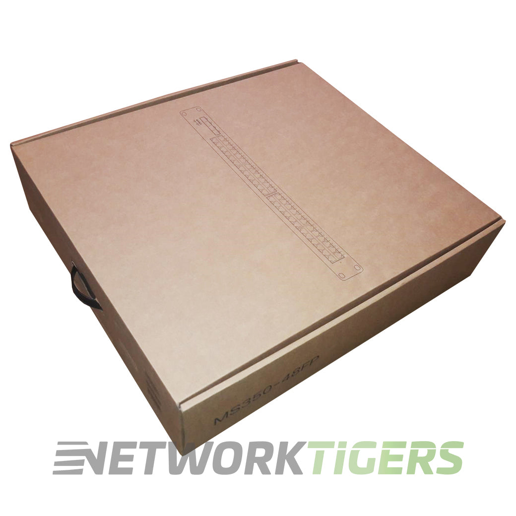 NEW Cisco Meraki MS350-48FP-HW 48x 1GB PoE+ RJ45 4x 10GB SFP Unclaimed Switch
