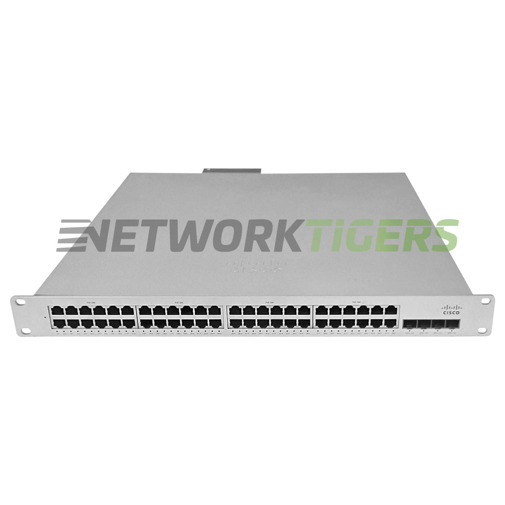 NEW Cisco Meraki MS350-48LP-HW 48x 1GB PoE+ RJ45 4x 10GB SFP Unclaimed Switch