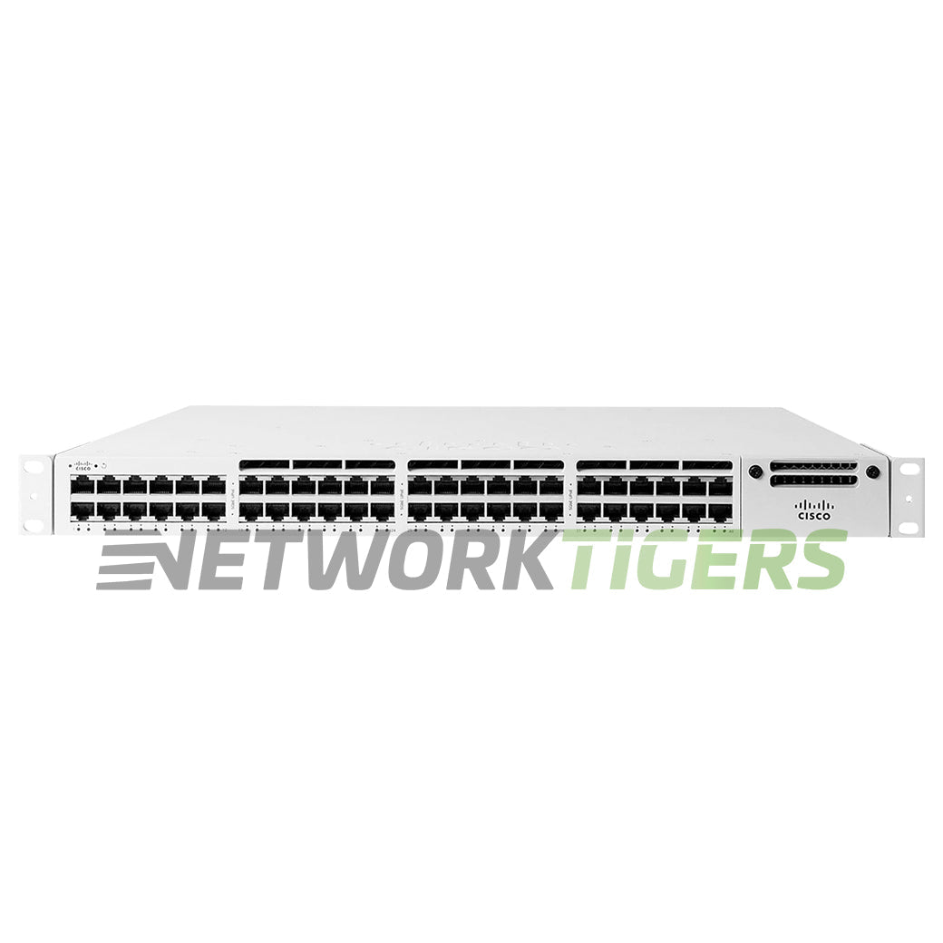 NEW Cisco Meraki MS390-48UX-HW 48x MultiGB UPoE RJ45 1x Slot Unclaimed Switch