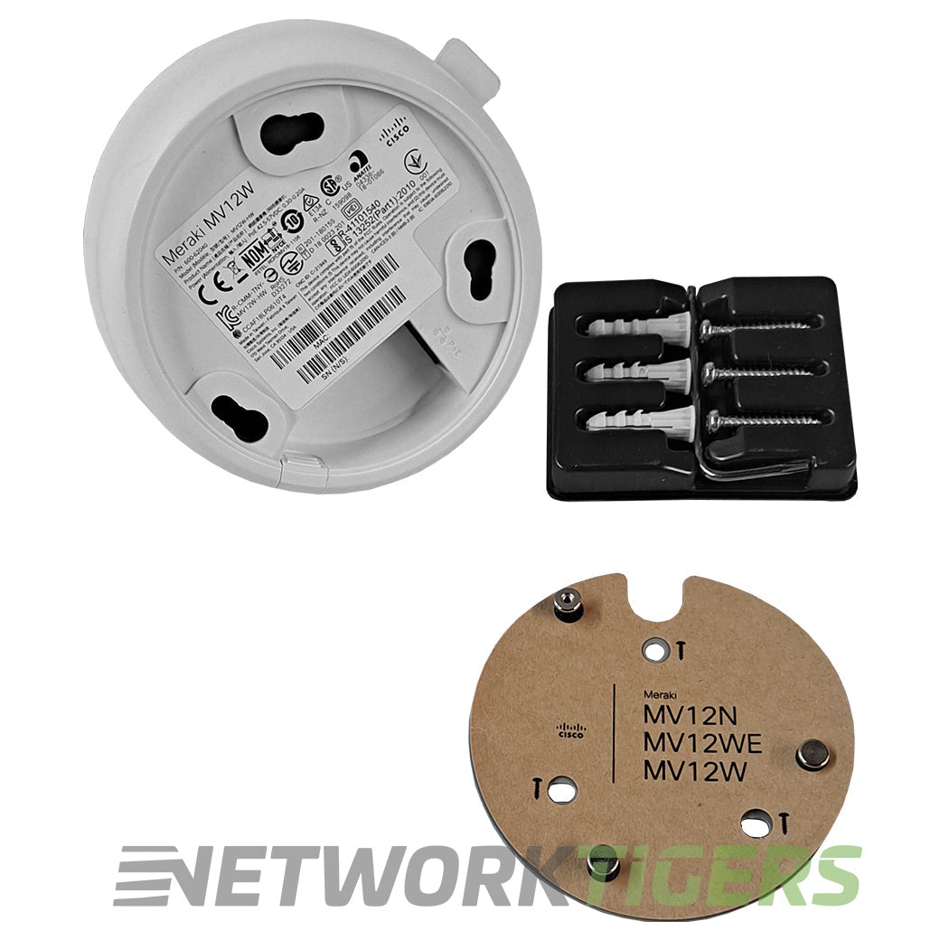 NEW Cisco Meraki MV12W-HW 256GB Wide Angle Mini Dome Camera