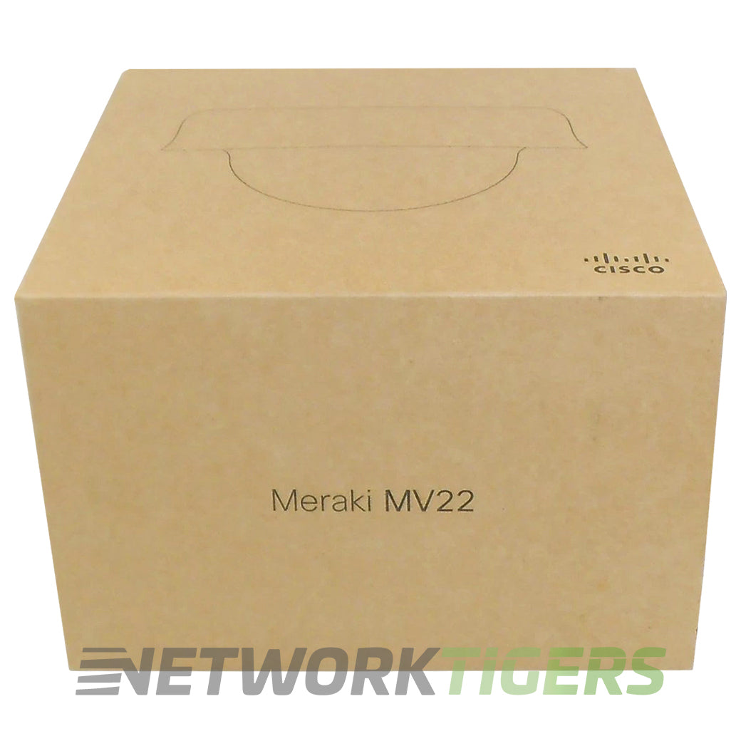 NEW Cisco Meraki MV22-HW 256GB Storage Varifocal Indoor Dome Camera