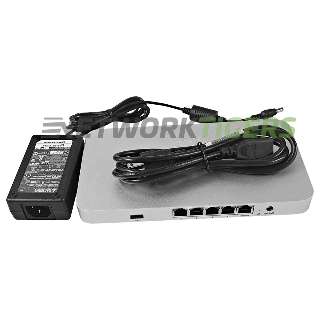 NEW Cisco Meraki MX64-HW MX Series 250 Mbps 4x 1GB LAN RJ45 Unclaimed Firewall