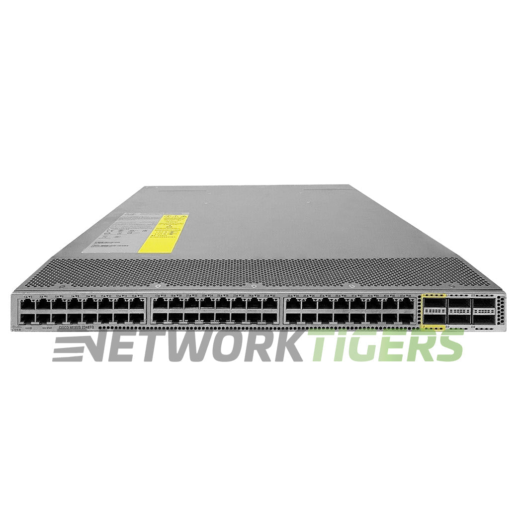 Cisco N2K-C2348TQ-E 48x 10GB Copper 6x 40GB QSFP+ B-F Airflow Fabric Extender