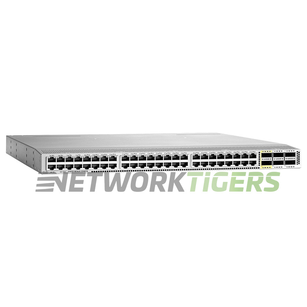 NEW Cisco N2K-C2348TQ4F 48x 10GB Copper 6x 40GB QSFP+ Switch Fabric Extender