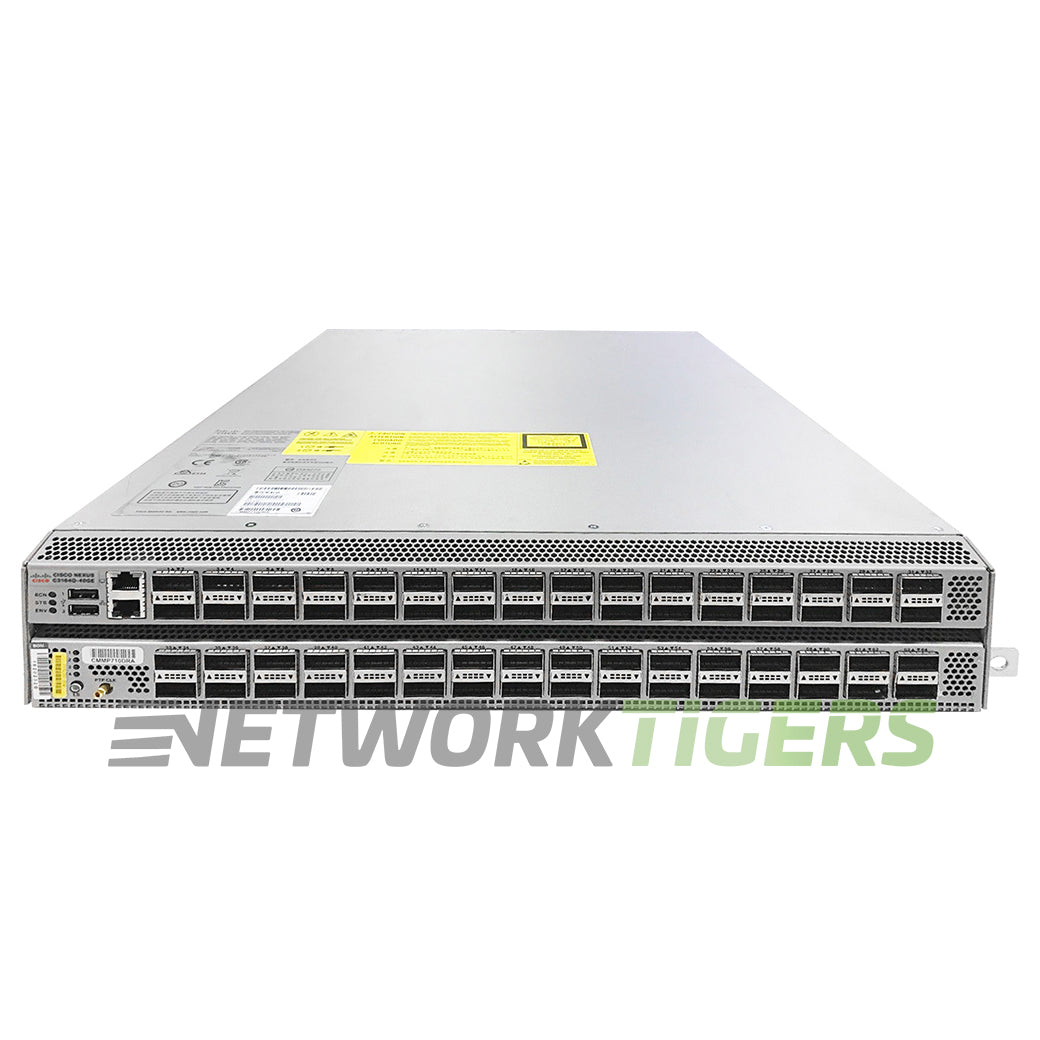 NEW Cisco N3K-C3164Q-40GE 64x 40GB QSFP+ Front-to-Back Airflow Switch