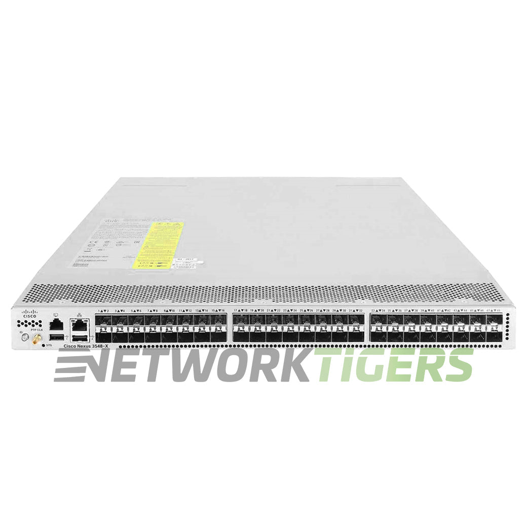NEW Cisco N3K-C3524P-10G 48x 10GB SFP+ (24x Active) Front-to-Back Airflow Switch
