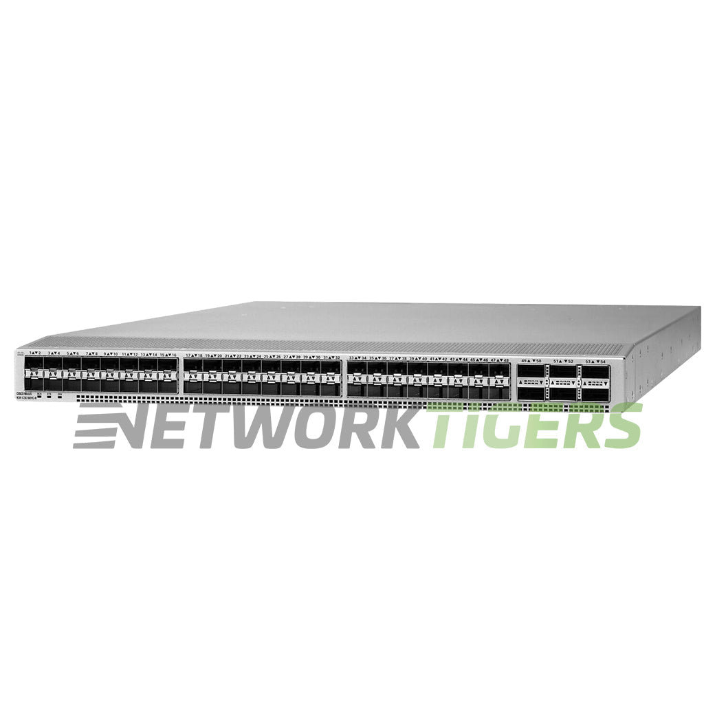 NEW Cisco N3K-C36180YC-R 48x 25GB SFP+ 6x 100GB QSFP28 Back-to-Front Air Switch