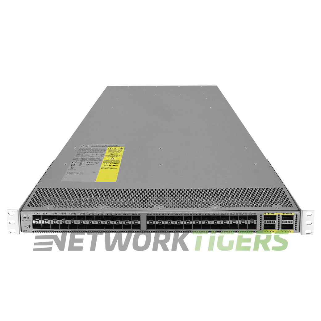 NEW Cisco N6K-C6001-64T 48x 10GB Copper 4x 40GB QSFP Back-to-Front Air Switch