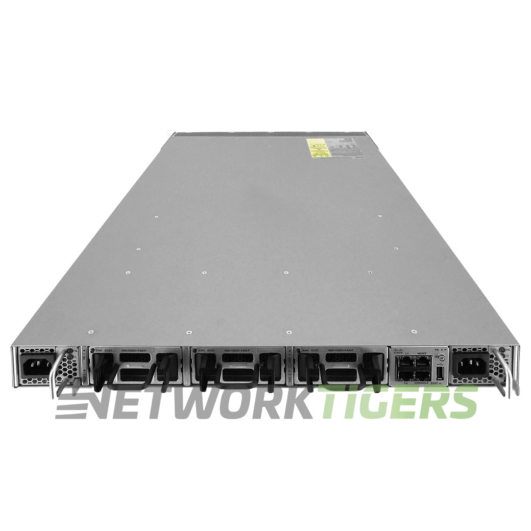 NEW Cisco N6K-C6001-64T 48x 10GB Copper 4x 40GB QSFP Front-to-Back Air Switch