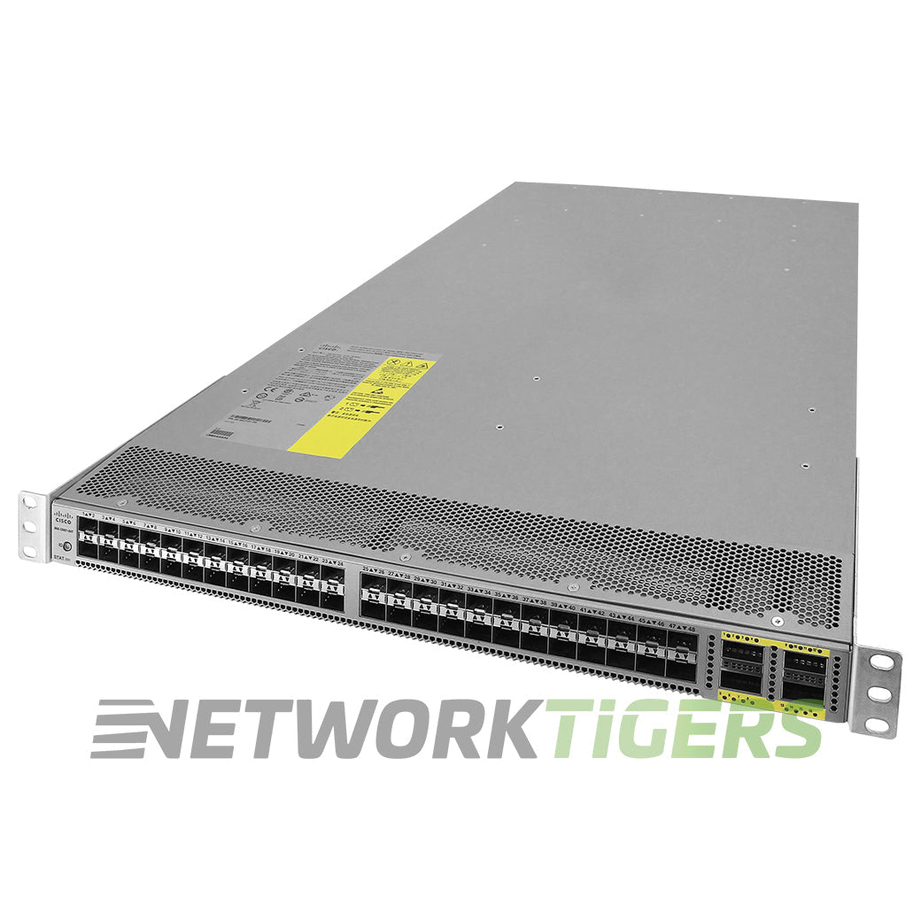 NEW Cisco N6K-C6001-64T 48x 10GB Copper 4x 40GB QSFP Back-to-Front Air Switch