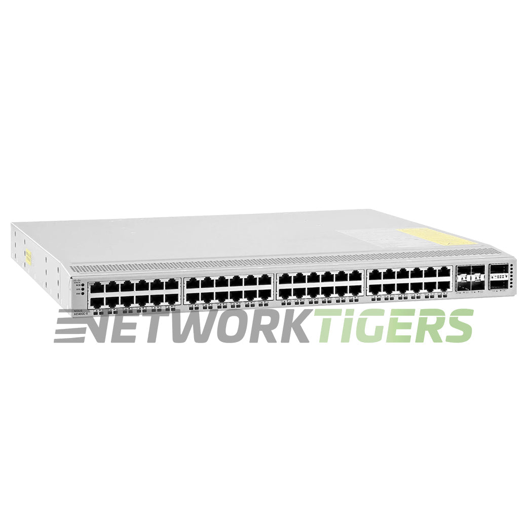 NEW Cisco N9K-C92348GC-X 48x 1GB RJ-45 4x 25GB SFP28 2x 100GB QSFP28 F-B Switch