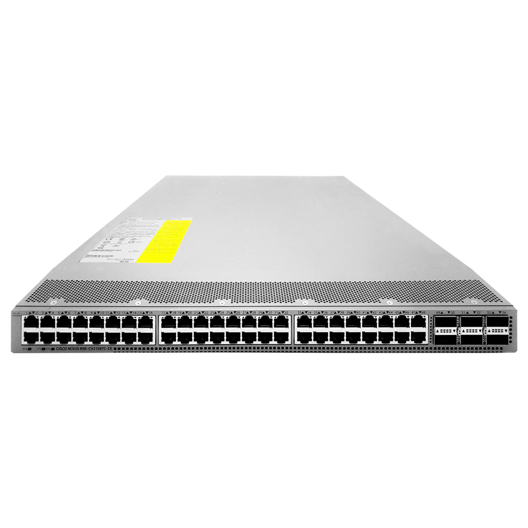 Cisco Nexus 9300 48x MultiGB 6x QSFP28 Switch (N9K-C93108TC-FX3P)