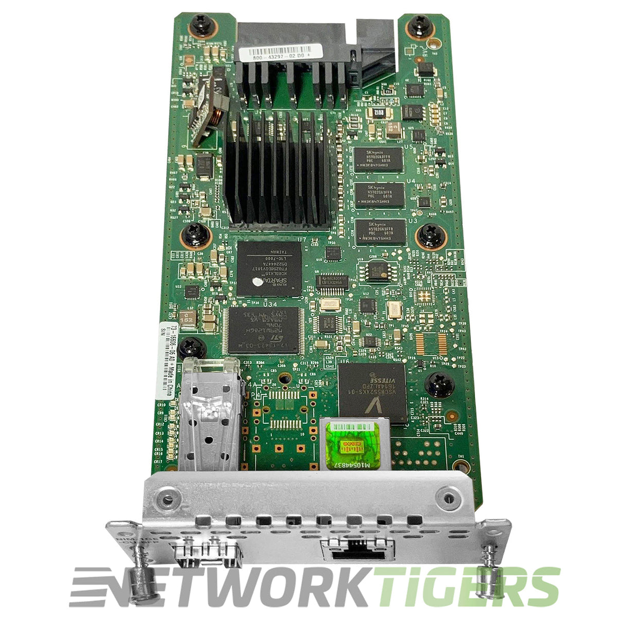 Cisco NIM-1GE-CU-SFP ISR 4000 1x 1GB Combo (SFP/RJ45) Router Module