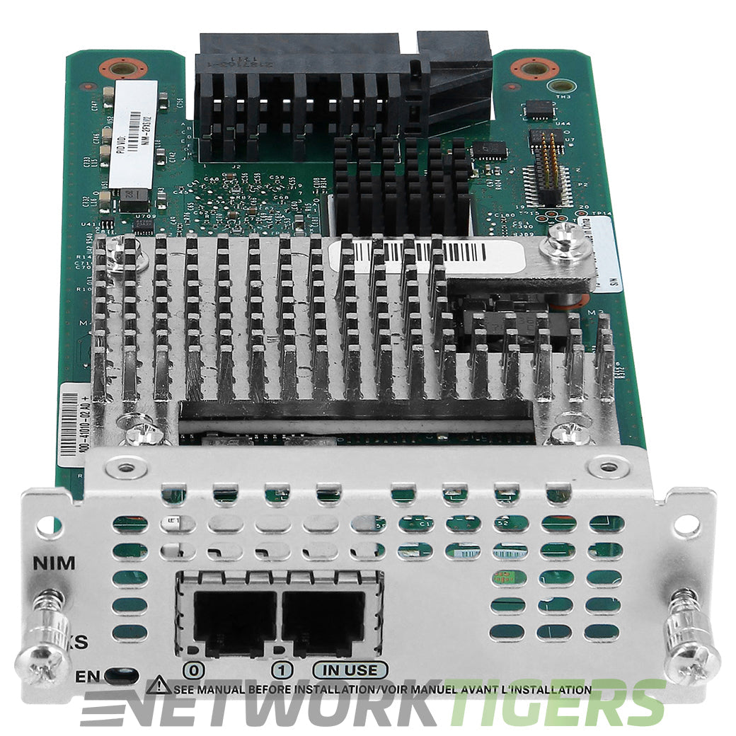 NEW Cisco NIM-2FXS ISR 4000 Series 2x Port (FXS/FXS-E/DID) Router Interface Mod