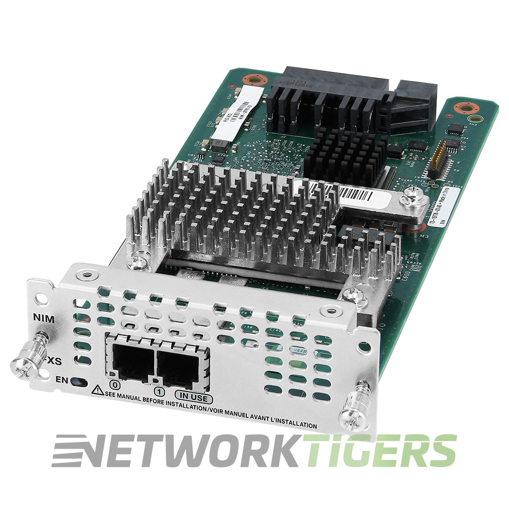 NEW Cisco NIM-2FXS ISR 4000 Series 2x Port (FXS/FXS-E/DID) Router Interface Mod