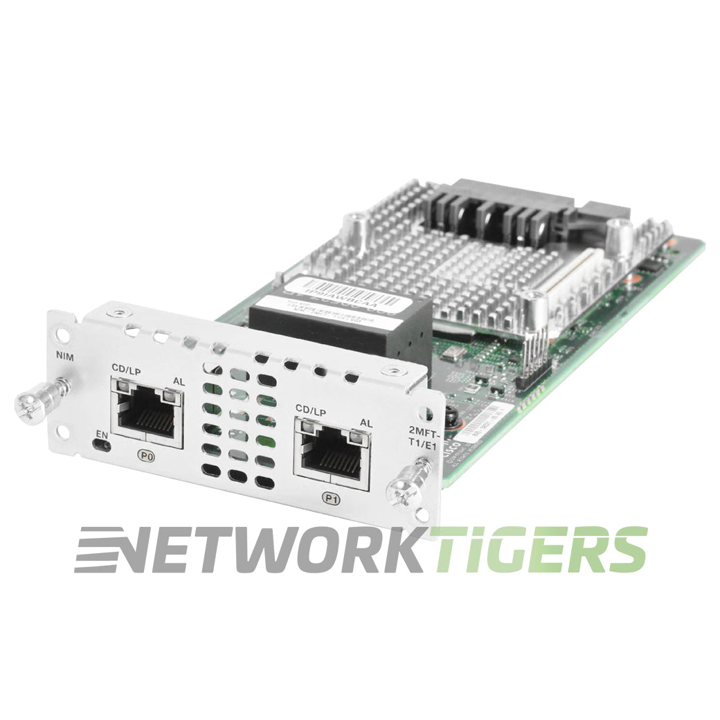NEW Cisco NIM-2MFT-T1/E1 ISR 4000 Series 2x T1/E1 Router Module