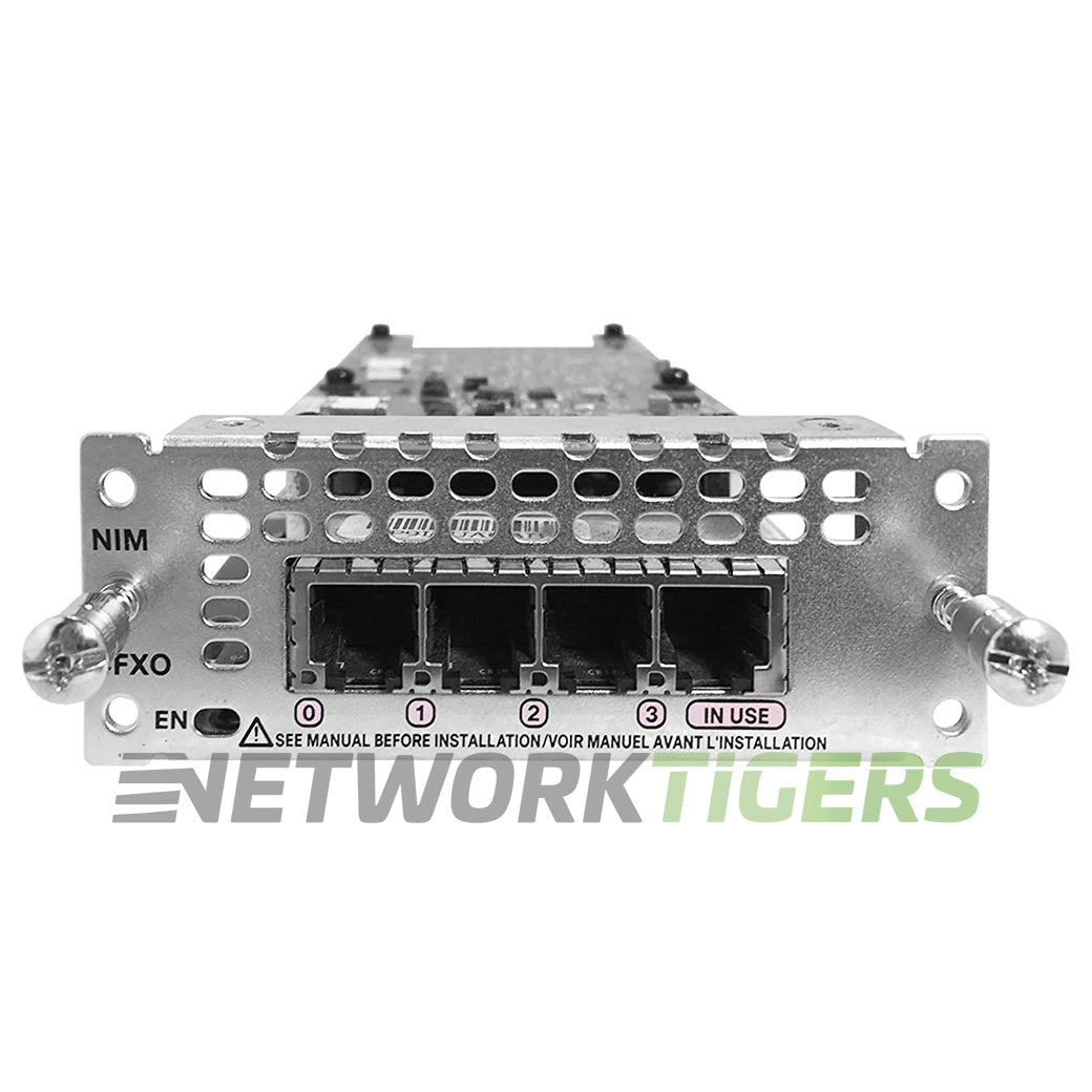 NEW Cisco NIM-4FXO ISR 4000 Series 4x FXO (Universal) Router Module