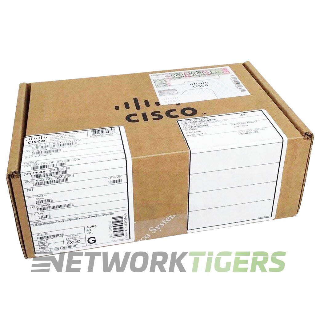 NEW Cisco NIM-ES2-8 ISR 4000 Series 8x 1GB RJ45 Router Module