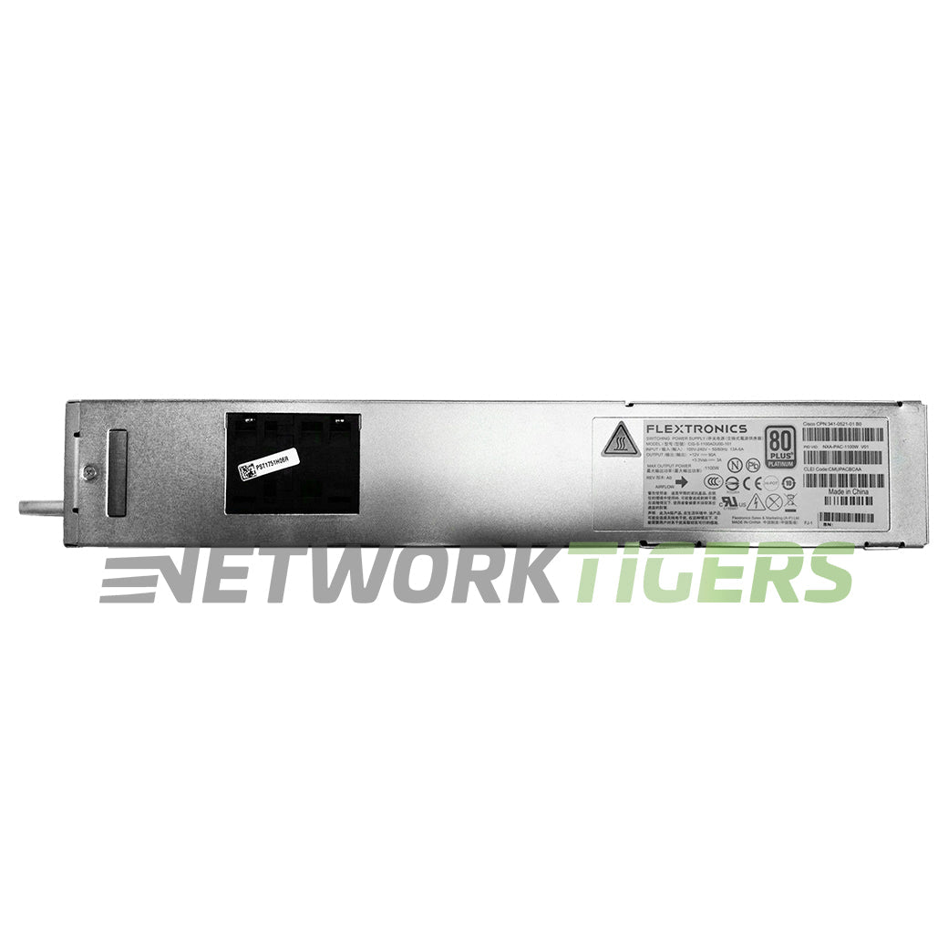 Cisco NXA-PAC-1100W 1100W AC Back-to-Front Air (Port Side Exhaust) Power Supply