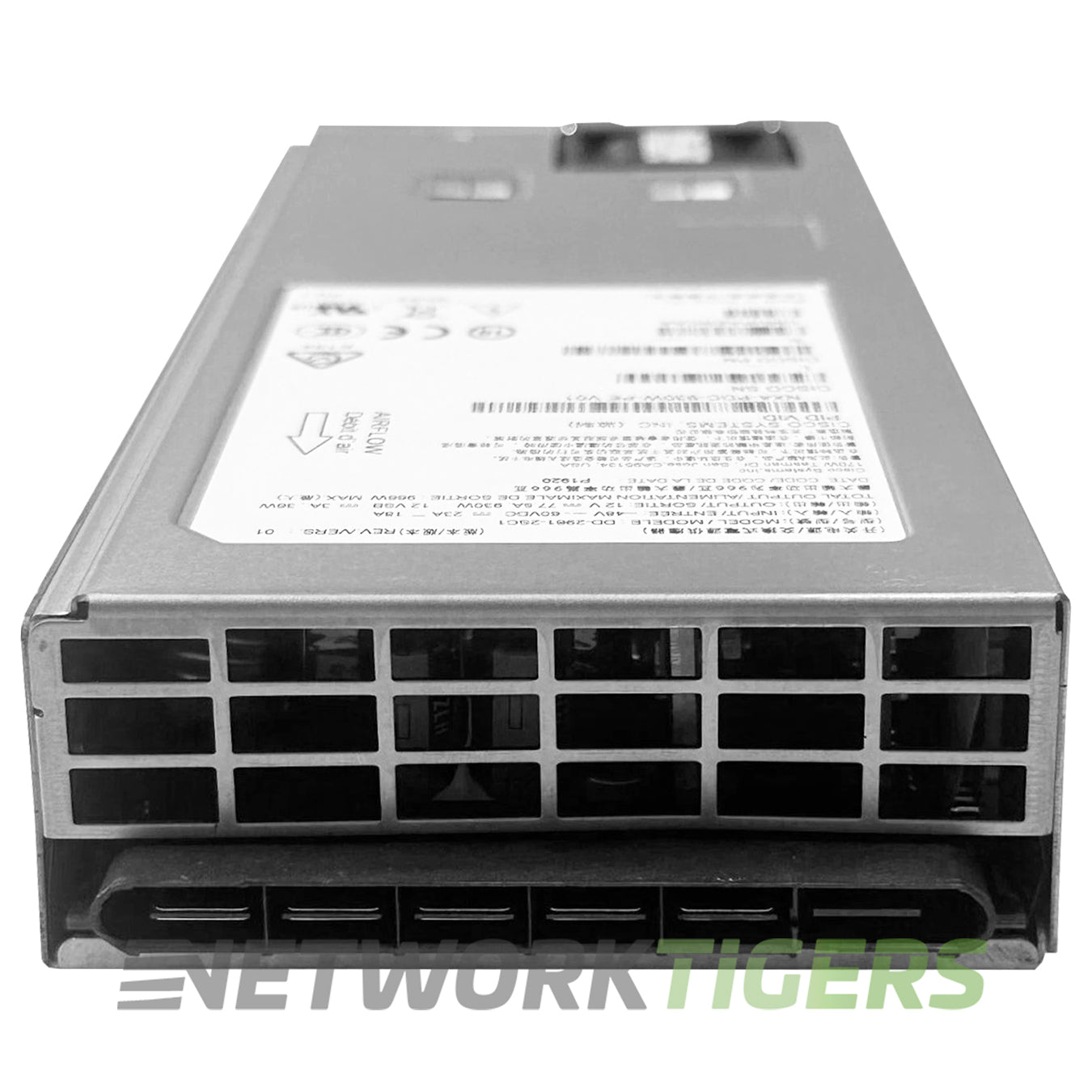 NEW Cisco NXA-PDC-930W-PE 930W DC B-F Air (Port Side Exhaust) Power Supply
