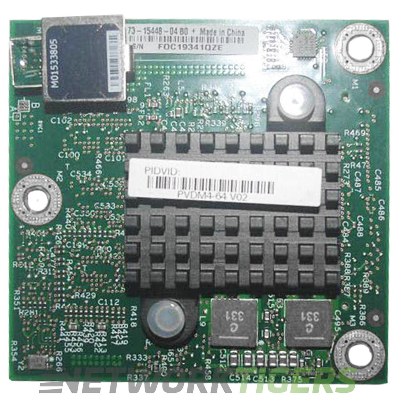 NEW Cisco PVDM4-64 ISR 4000 Series Router 64-Channel High-Density Voice DSP PVDM