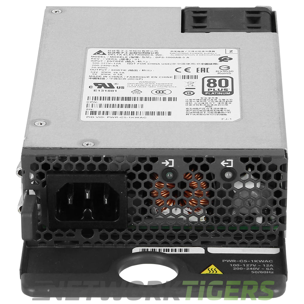 NEW Cisco PWR-C5-1KWAC Catalyst 9200 Series 1000W AC Switch Power Supply