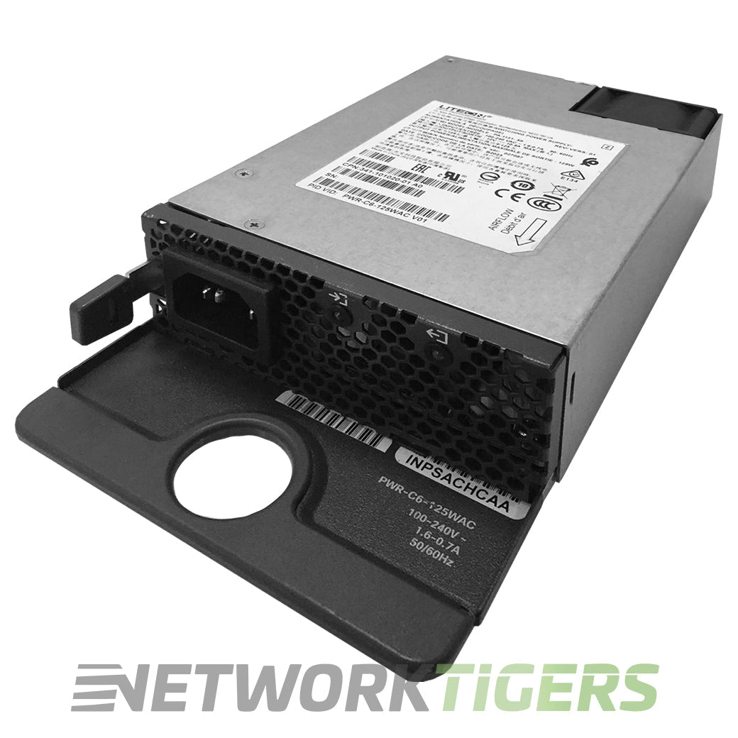 NEW Cisco PWR-C6-125WAC Catalyst 9200 125W AC Config 6 Switch Power Supply
