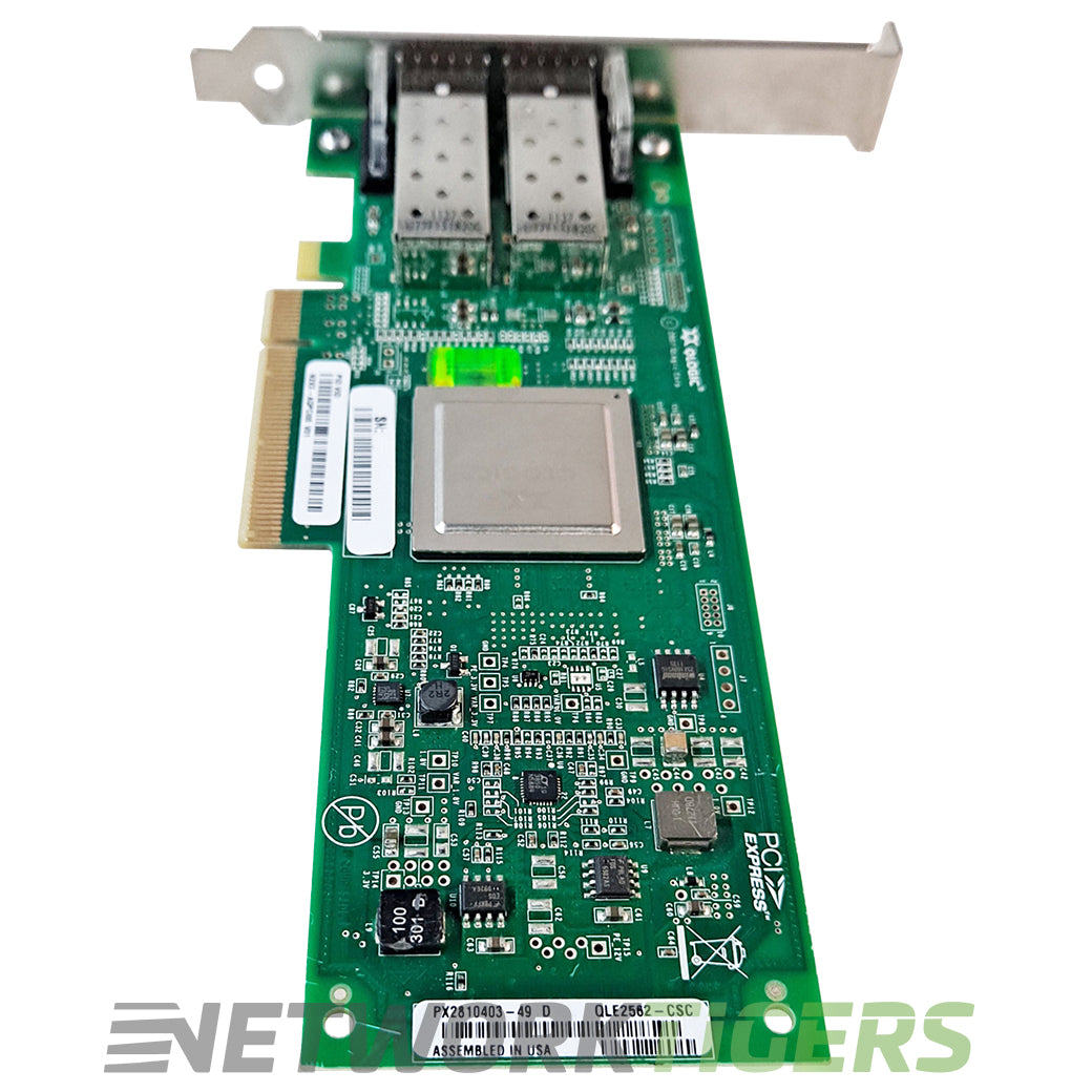 Cisco Qlogic QLE2562 N2XX-AQPCI05 Dual Channel PCI-E X8 Fibre Bus Adapter