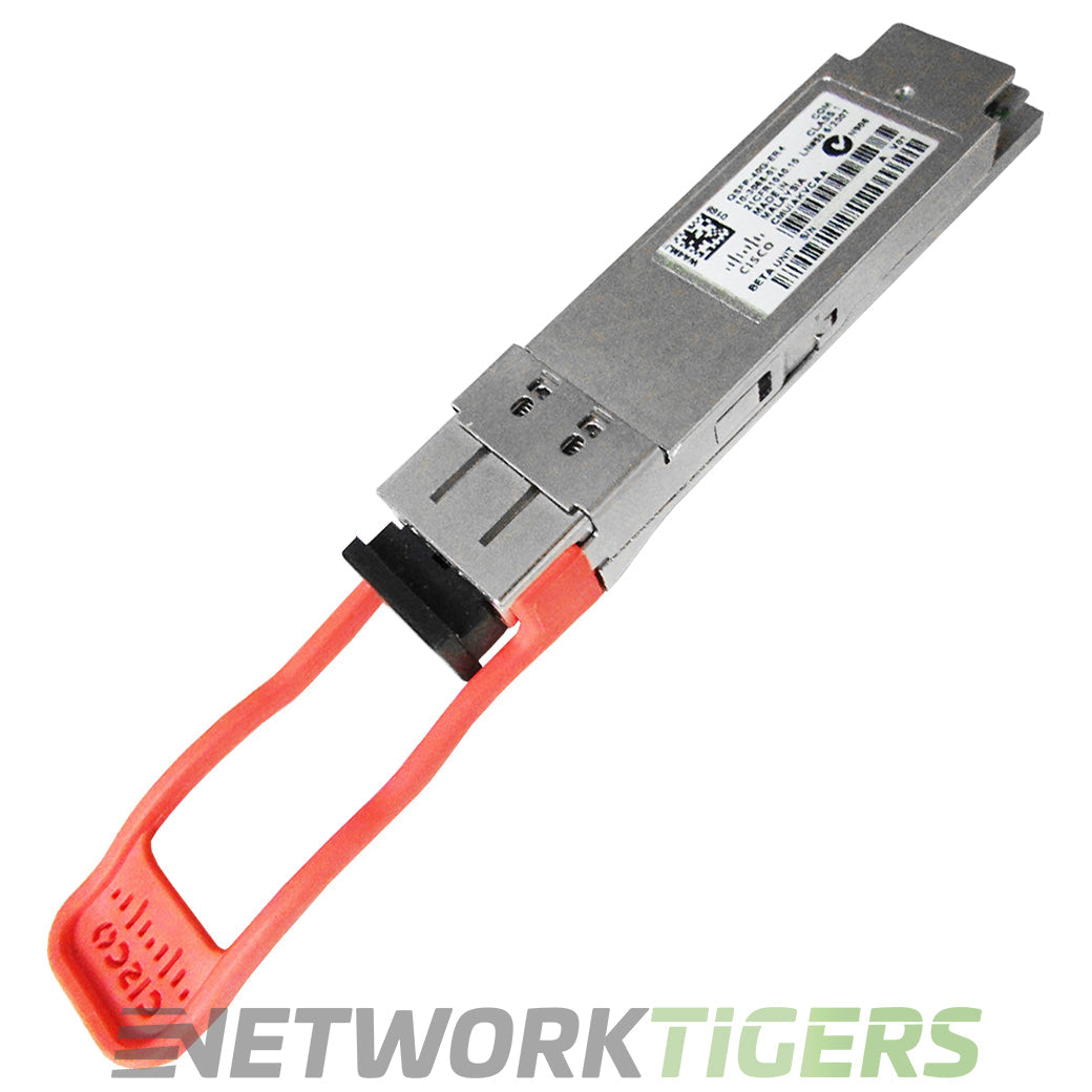 NEW Cisco QSFP-40G-ER4 40GB BASE-ER4 1310nm SMF w/ OTU3 QSFP Transceiver