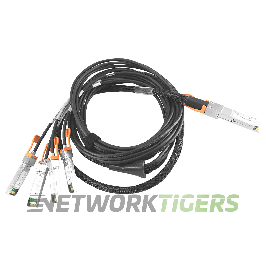 NEW Cisco QSFP-4SFP10G-CU3M 3m 1x 40GB QSFP+ to 4x 10GB SFP+ Breakout Cable