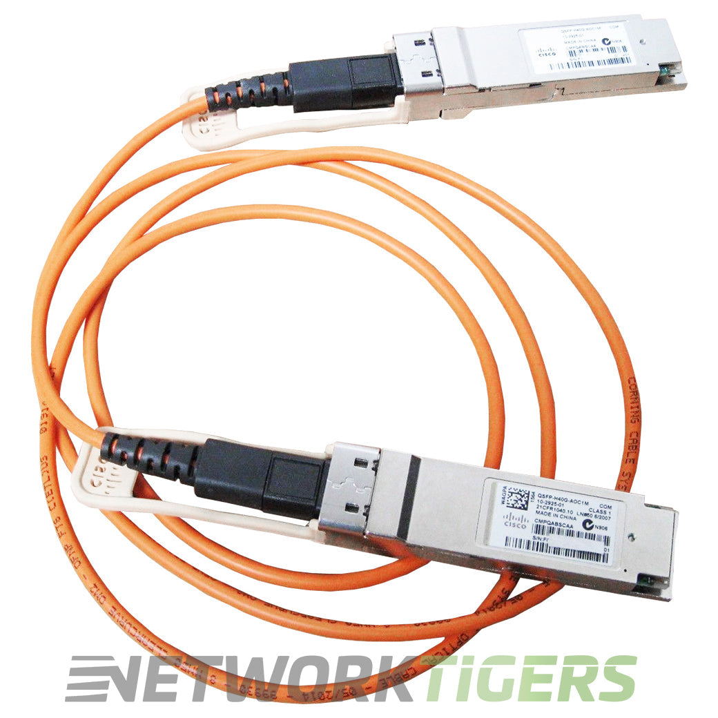 NEW Cisco QSFP-H40G-AOC1M 1m 40GB QSFP+ Active Optical Cable