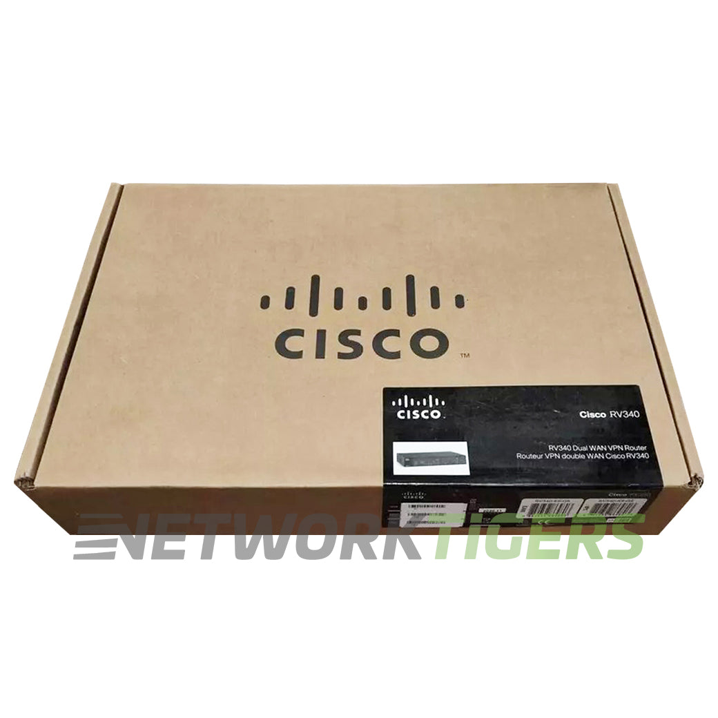 NEW Cisco RV340-K9-NA RV Series 2x 1GB RJ45 WAN 4x 1GB RJ45 LAN Router