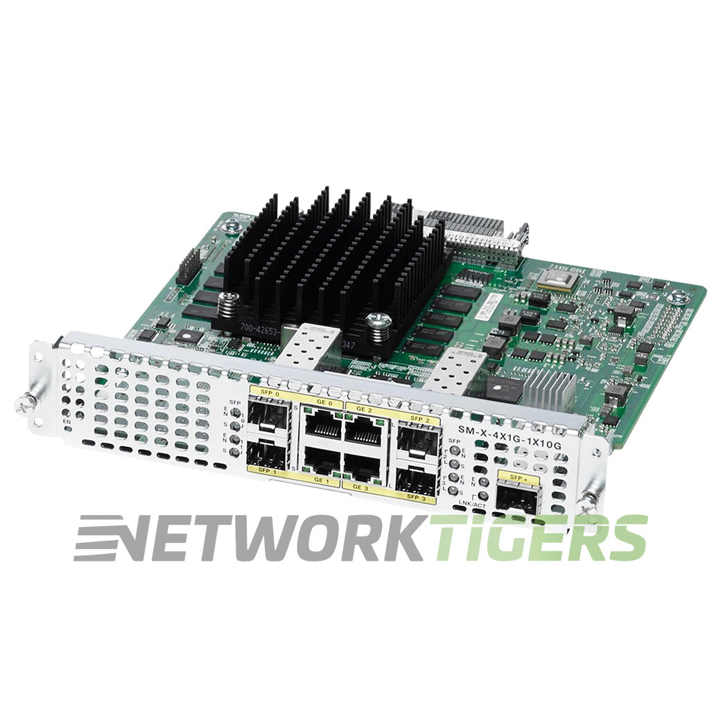 NEW Cisco SM-X-4X1G-1X10G ISR 4000 Series 4x 1GB Combo Router Module