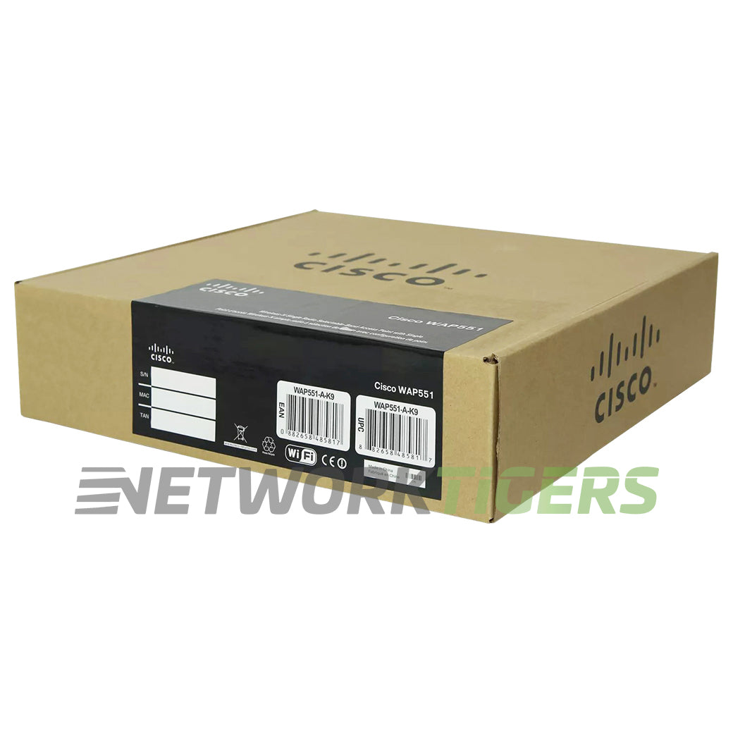NEW Cisco WAP551-A-K9 Wireless-N Single Radio Selectable-Band Wireless Access