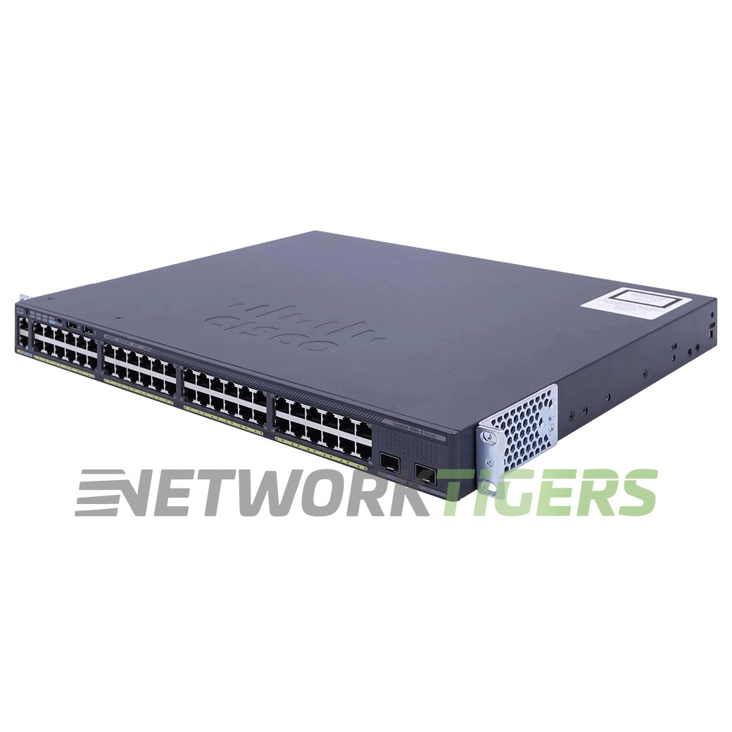 Cisco WS-C2960X-48LPD-L Catalyst 2960X 48x 1GB RJ45 2x 10GB SFP+ Switch