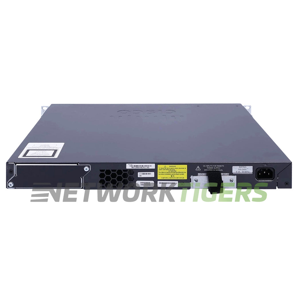 Cisco WS-C2960X-48LPD-L Catalyst 2960X 48x 1GB RJ45 2x 10GB SFP+ Switch