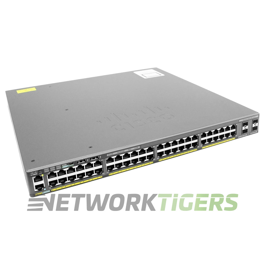 Cisco WS-C2960XR-48LPS-I 48x 1GB RJ45 4x 1GB SFP Switch