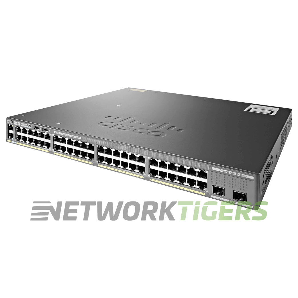 NEW Cisco WS-C2960XR-48TD-I Catalyst 2960XR 48x 1GB RJ45 2x 10GB SFP+ Switch