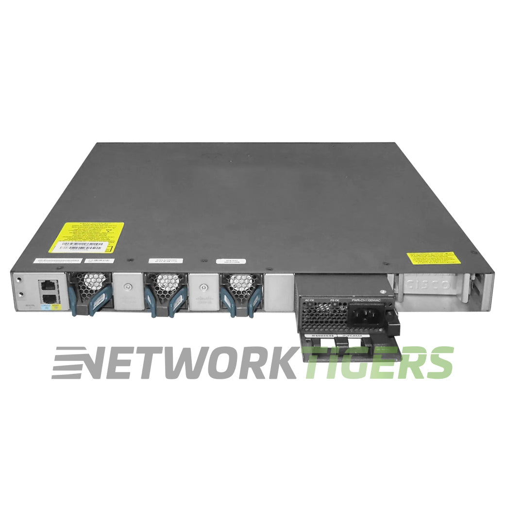Cisco WS-C3650-12X48FD-S (36x 1GB 12x MultiGB) PoE+ RJ45 2x SFP+ Switch