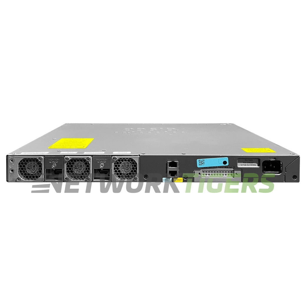 Cisco WS-C3650-48FQM-E 48x 1GB PoE+ RJ45 4x 10GB SFP+ Switch