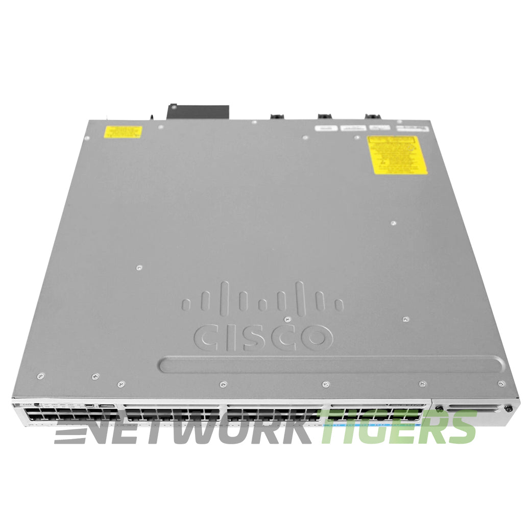 Cisco WS-C3850-12X48U-S 48x (12x MultiGB) UPoE RJ45 1x Mod Slot Switch
