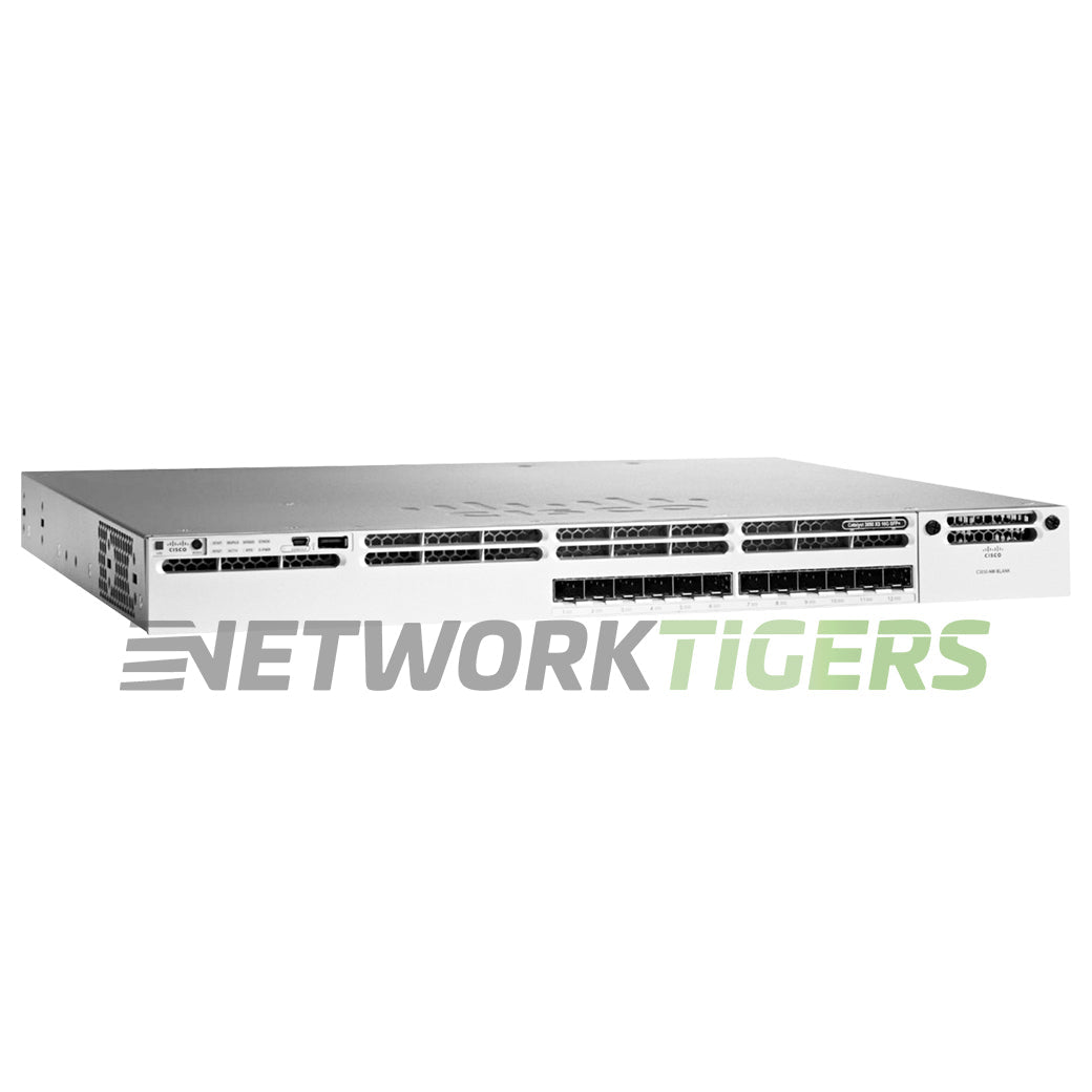 NEW Cisco WS-C3850-12XS-E 12x 10GB SFP+ 1x Module Slot Switch
