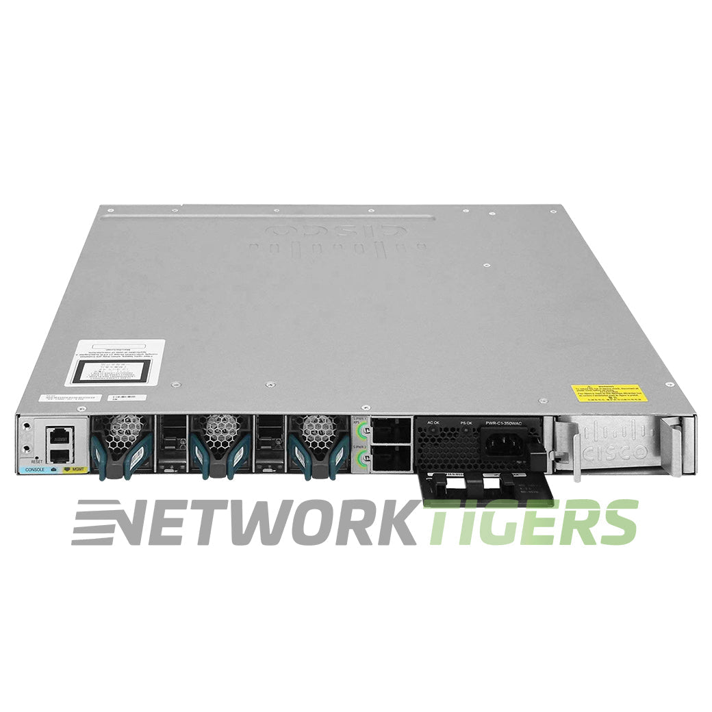 NEW Cisco WS-C3850-24P-S 24x 1GB PoE+ RJ45 1x Free Module Slot Switch