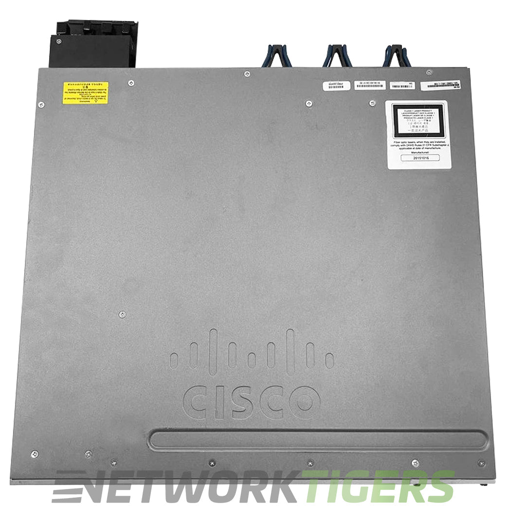 NEW Cisco WS-C3850-48F-E 48x 1GB PoE+ RJ45 1x Module Slot Switch